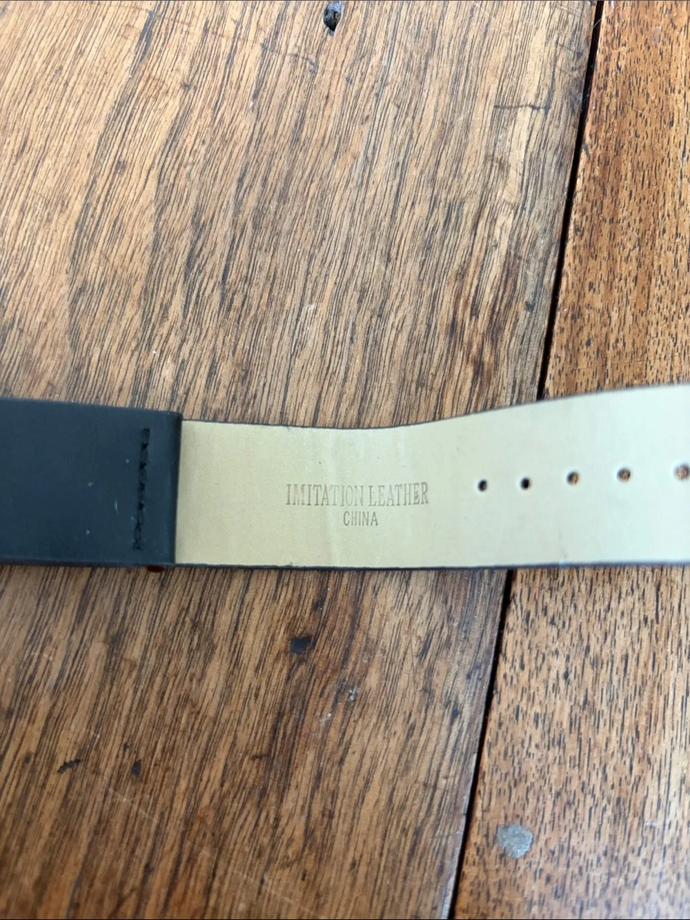 Men's Black Field Watch with Black Strap